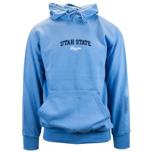Utah State Aggies Script Hoodie Blue